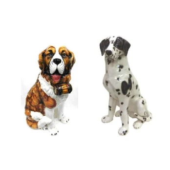 洋風陶器　置物の写真